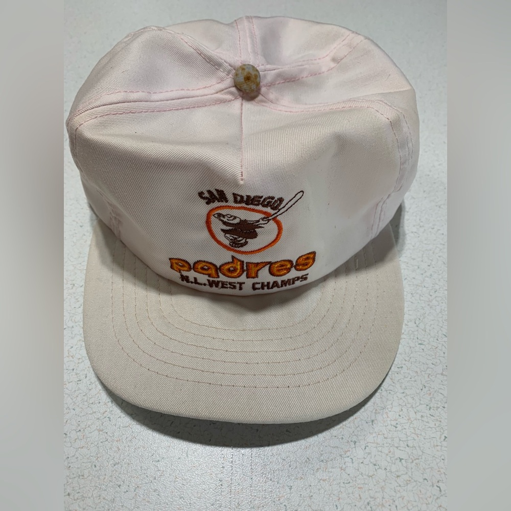 Vintage Rare Pink 1984 or 1998 San Diego Padres NL West Champions SnapBack Hat